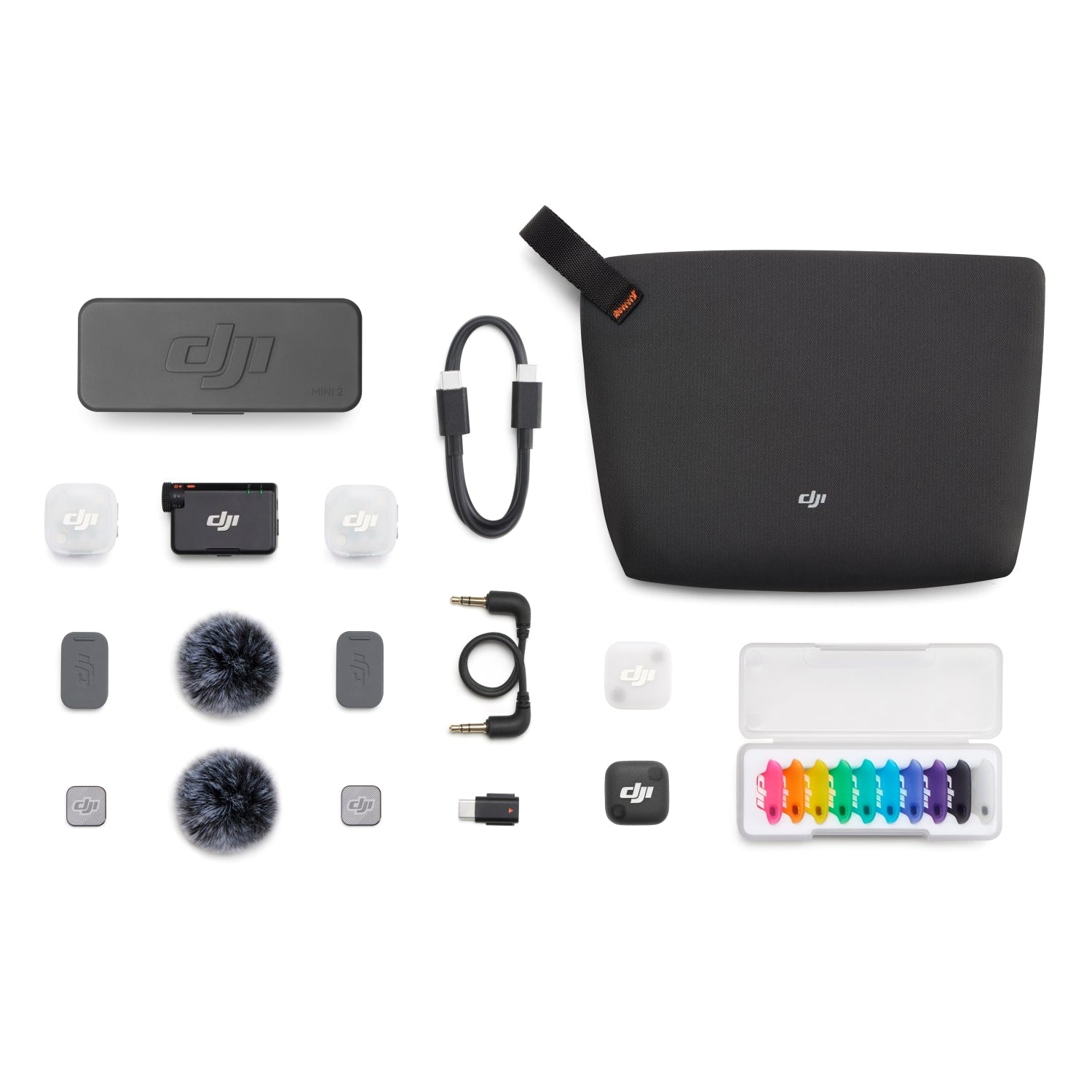 DJI Mic Mini 2 (2 TX + 1 RX + Charging Case) | Noise Cancelling
