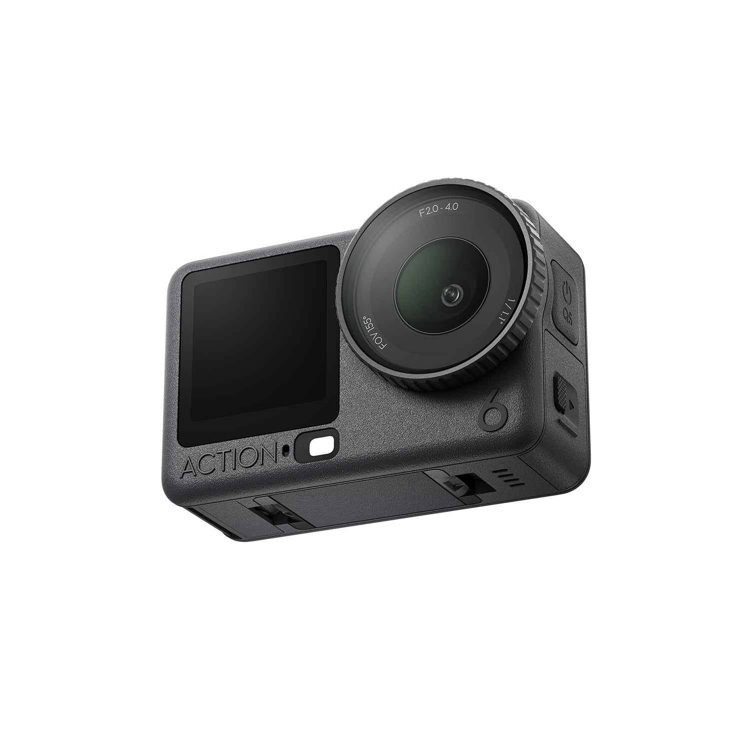 DJI Osmo Action 6 camera with 1/1.1-inch sensor and variable aperture
