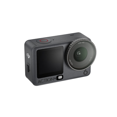 DJI Osmo Action 6 camera with 1/1.1-inch sensor and variable aperture
