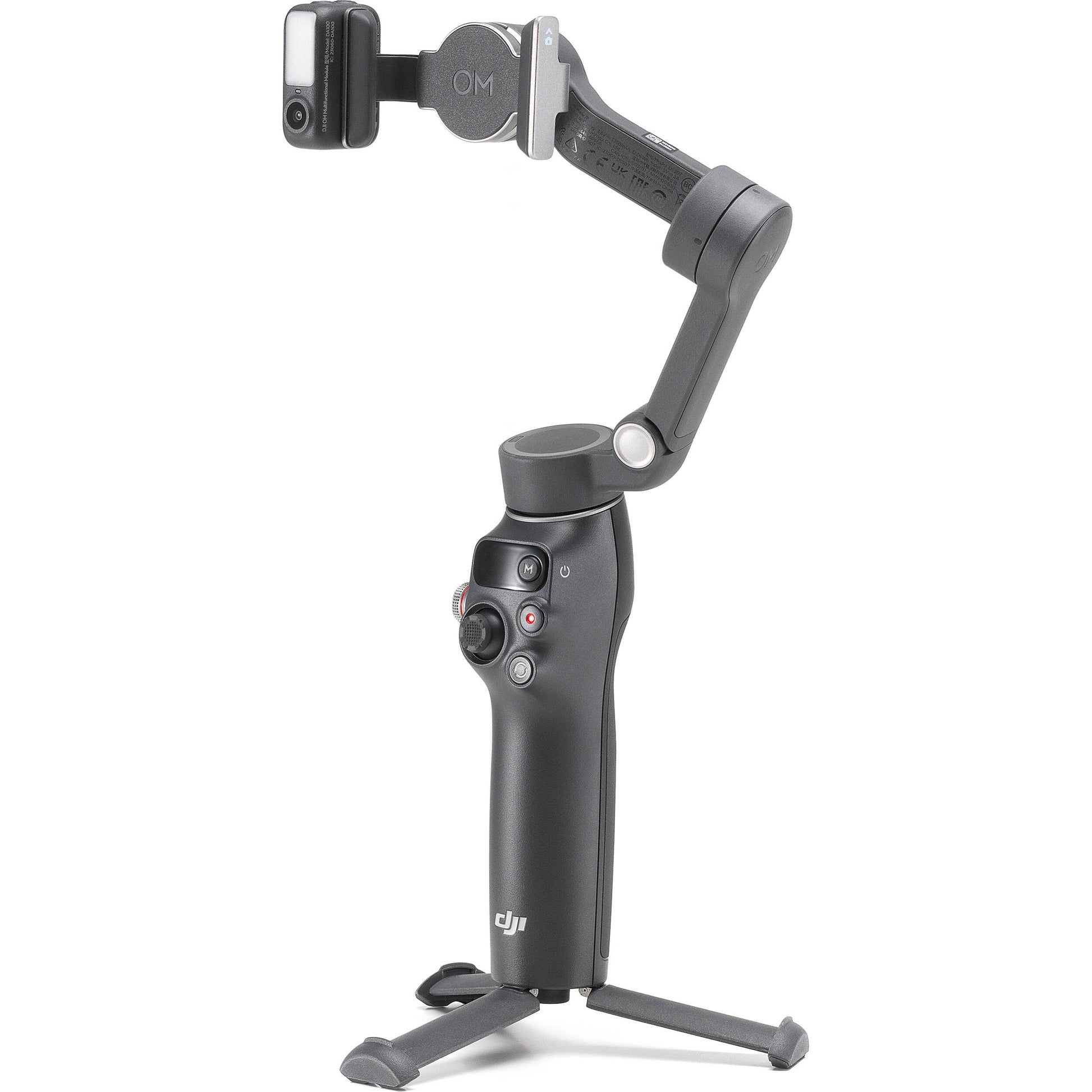 DJI Osmo Mobile 7P smartphone gimbal with tripod and fill light