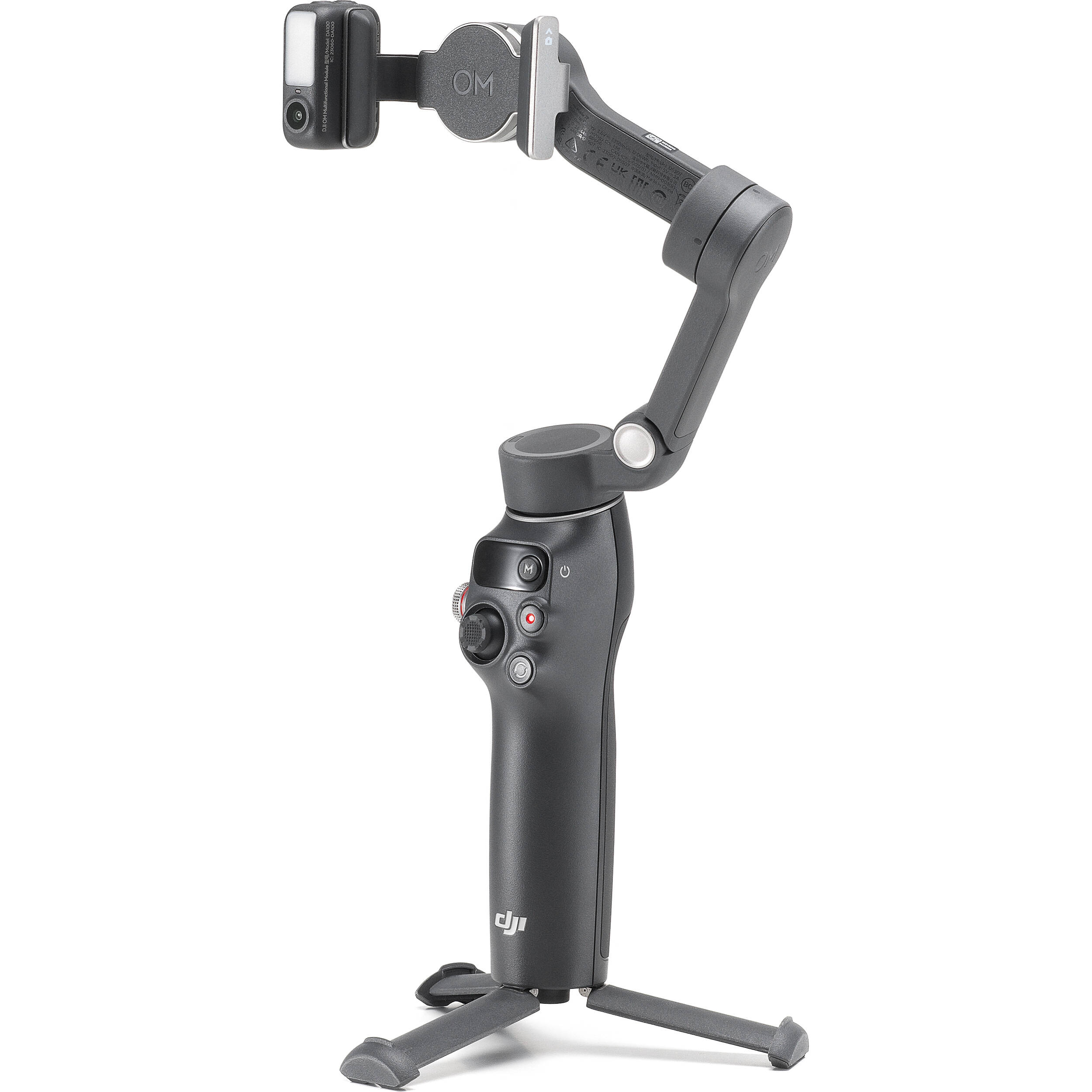 DJI Osmo Mobile 7P smartphone gimbal with tripod and fill light