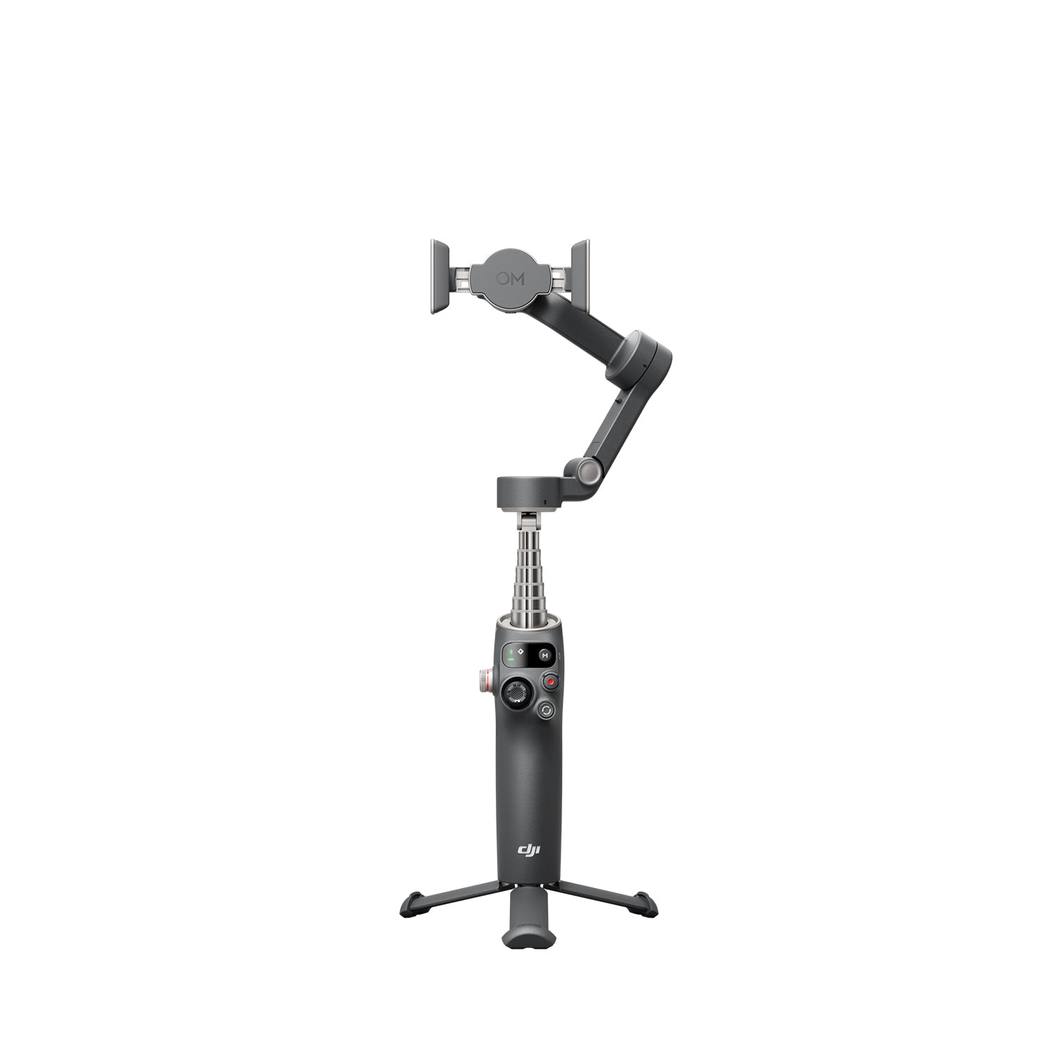 DJI Osmo Mobile 8 with 3-axis stabilisation and built-in tripod
