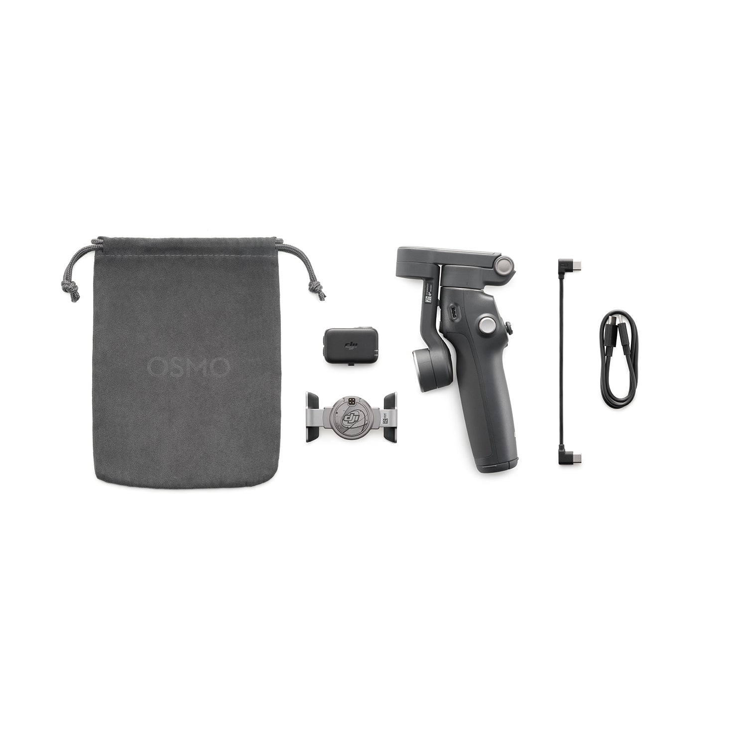 DJI Osmo Mobile 8 with 3-axis stabilisation and built-in tripod
