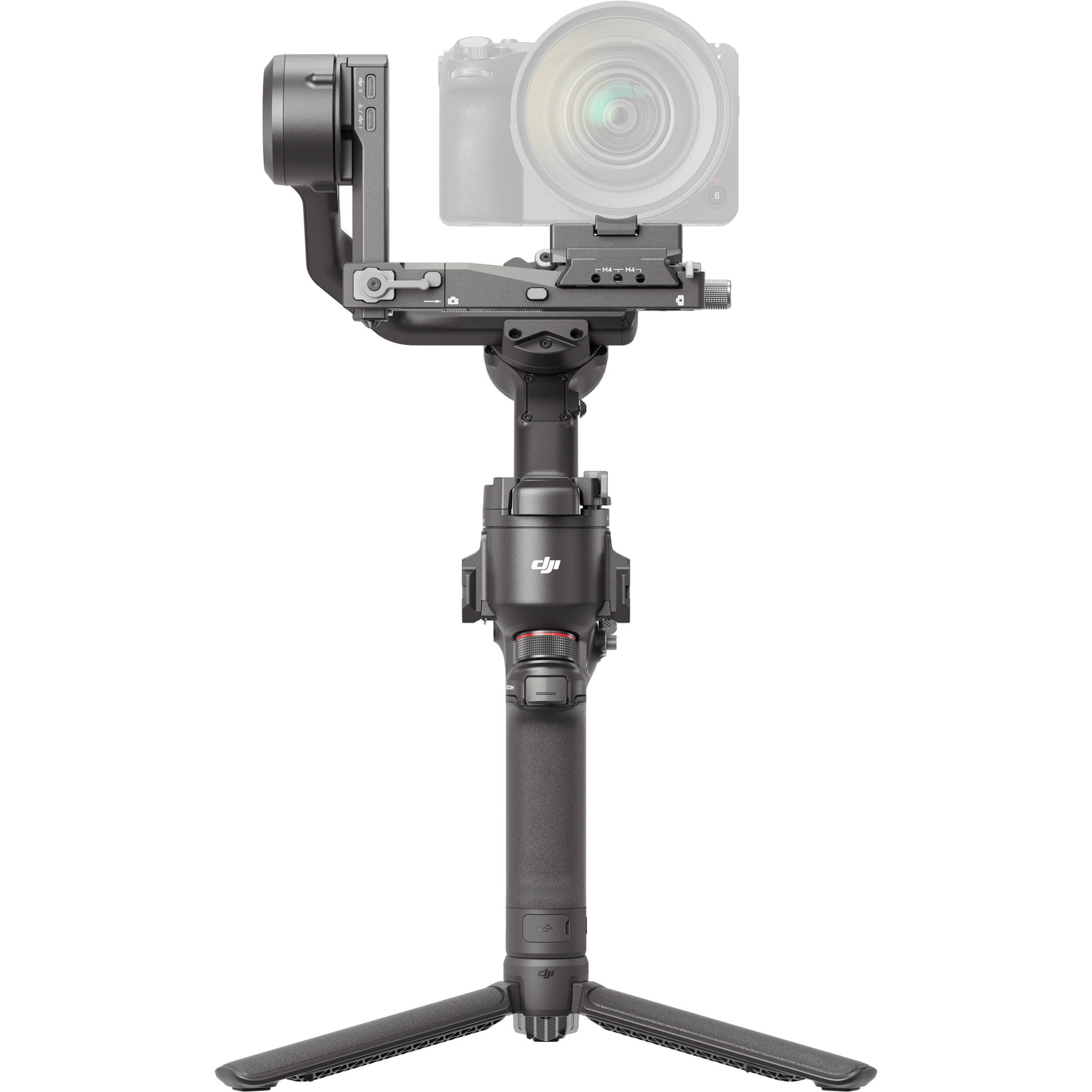 Upgraded lightweight DJI gimbal stabiliser that offers professional stabilisation for vertical video content creation.