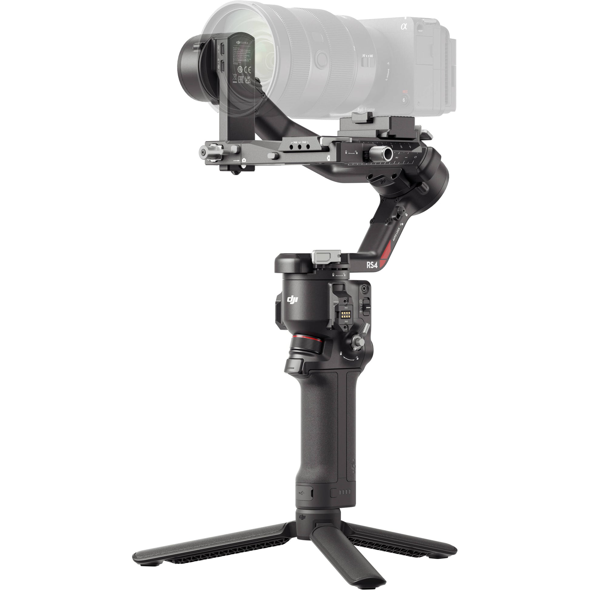 Upgraded lightweight DJI gimbal stabiliser that offers professional stabilisation for vertical video content creation.