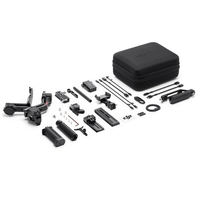 A professional stabilisation kit ideal for accommodating both mirrorless and cinema cameras and lens set-ups. 