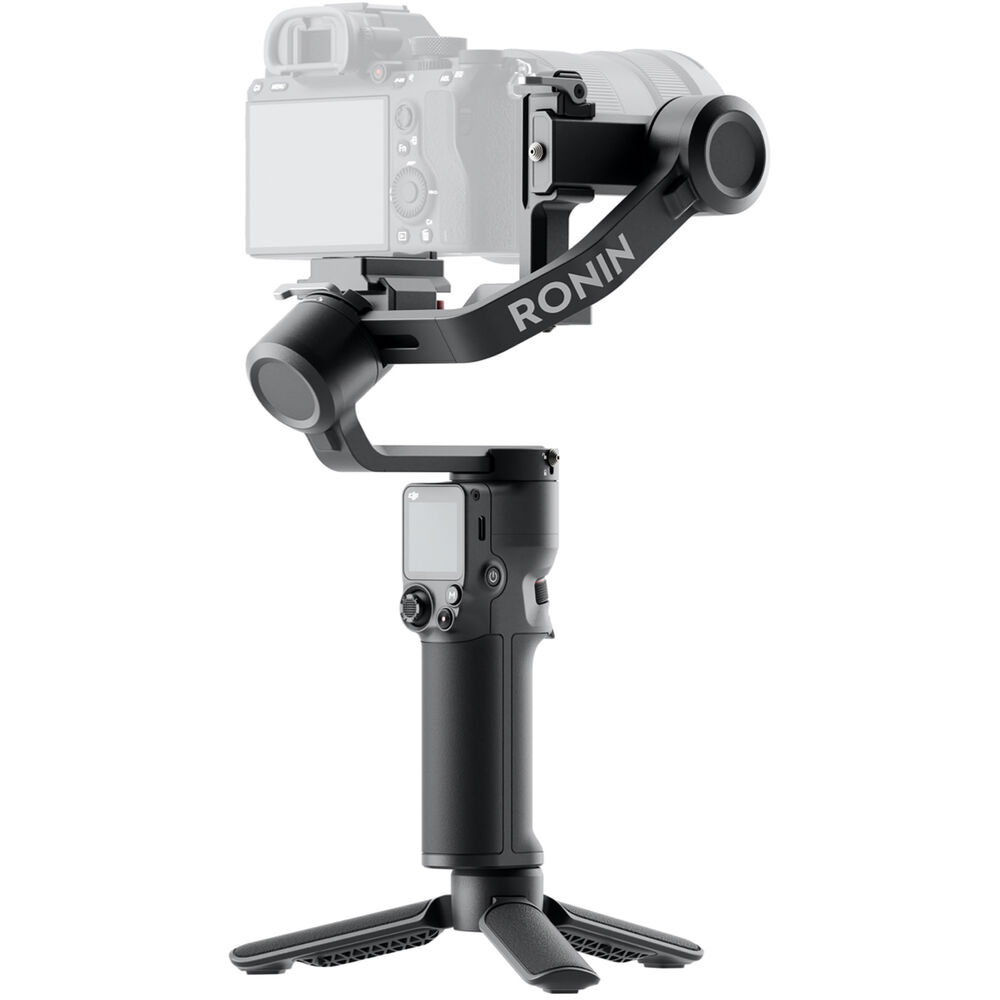 A lightweight, handheld stabiliser with a powerful build, designed to support mirrorless cameras and provide excellent stabilisation performance.