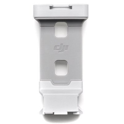 DJI RS 4 Mini Phone Holder – compact gray adjustable clamp for securely mounting a smartphone onto the RS 4 Mini gimbal.