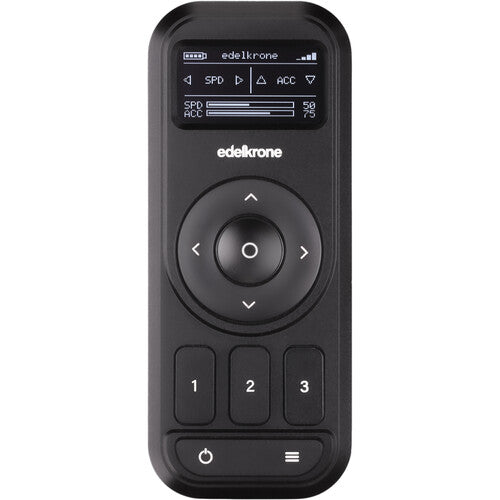 Edelkrone Controller v2 for precise control of sliders, pan-tilt heads, and motorised motion systems.