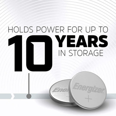Energizer CR2450 3V Lithium Coin Batteries (2-pack). Holds power for up to 10 years, and perform in extreme temperatures.