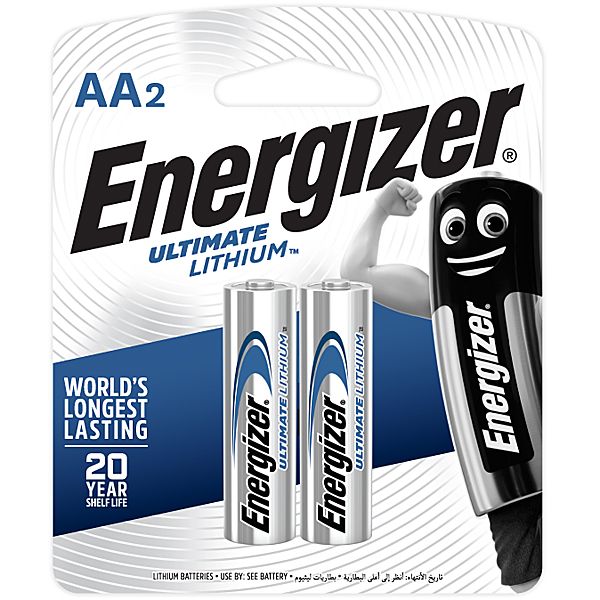 The Energizer Lithium Batteries AA is excellent for high-tech, high-drain devices.
