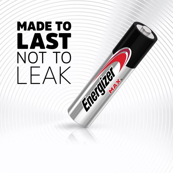 Energizer Max batteries deliver long-lasting, reliable power