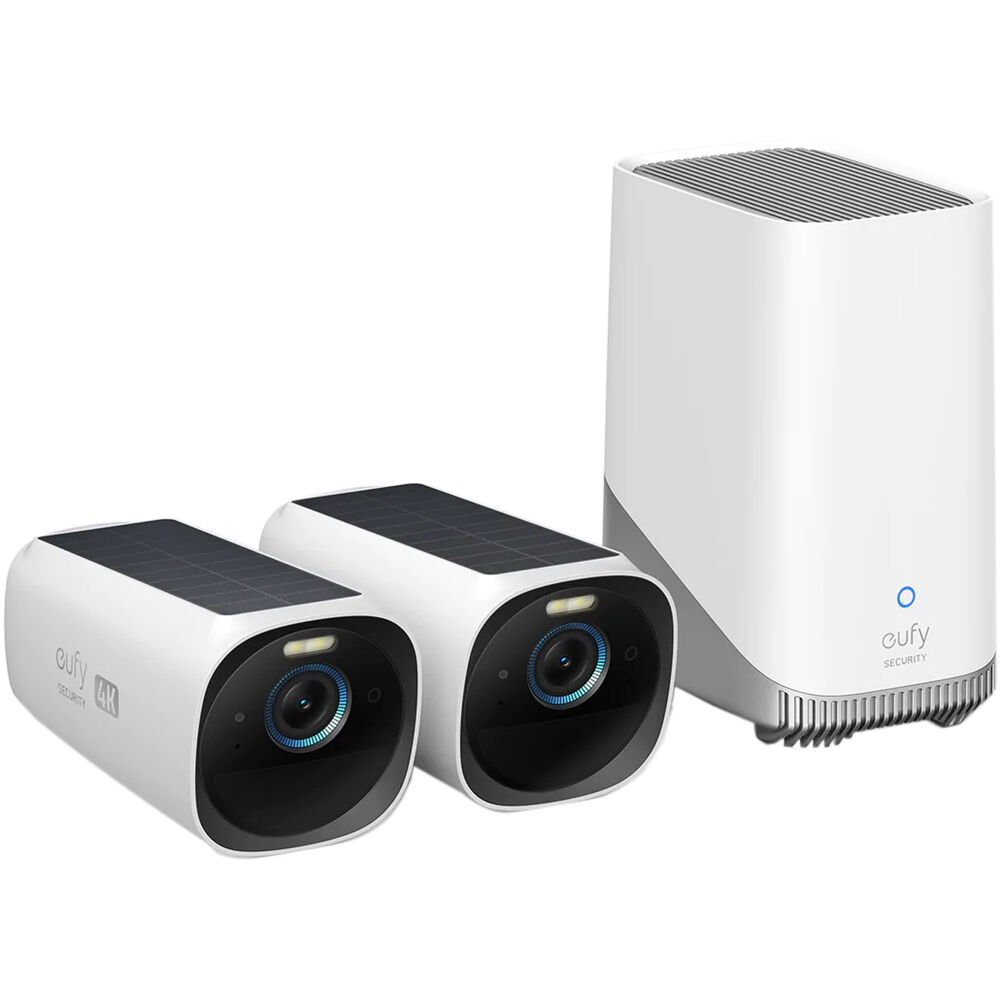 Eufy Security eufyCam 3 S330 4K Camera with HomeBase 3 Kit