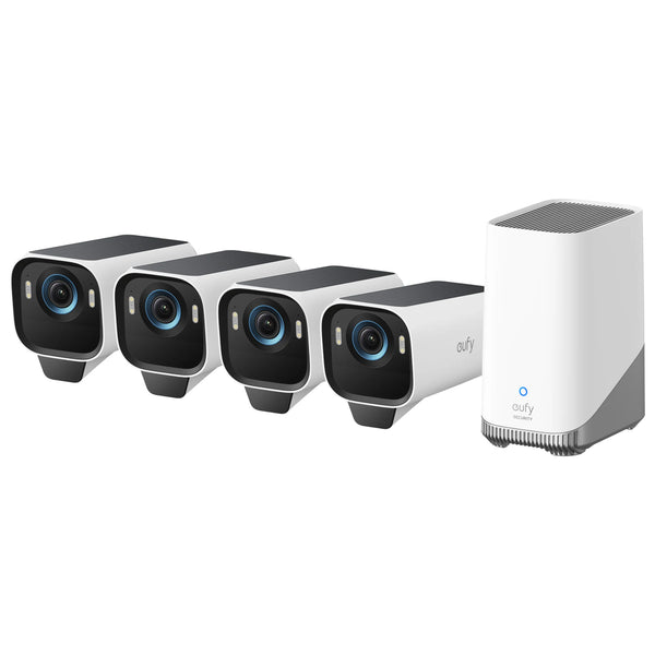 アンカー 防犯カメラ eufyCam S3 Pro 2-Cam Kit 4K Eufy Security eufyCam S3 Pro 4-Cam Kit – Outdoorphoto