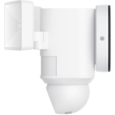 The Eufy Security Floodlight Camera E30 is an outdoor security camera that features 360° surveillance, 2K HD video resolution, and AI motion tracking with 2,000-lumen motion-activated floodlights.