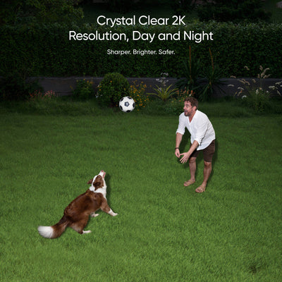 The Eufy Security Floodlight Camera E30 is an outdoor security camera that features 360° surveillance, 2K HD video resolution, and AI motion tracking with 2,000-lumen motion-activated floodlights.