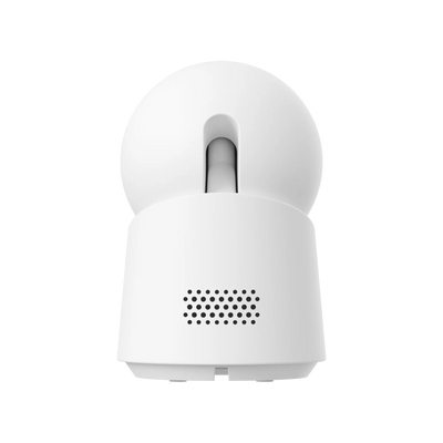 The Eufy Security Indoor Cam E30 is a security camera that provides a 360° horizontal view and 4K UHD resolution, and it uses AI to detect humans, pets, and audio cues, while also offering color and infrared night vision.
