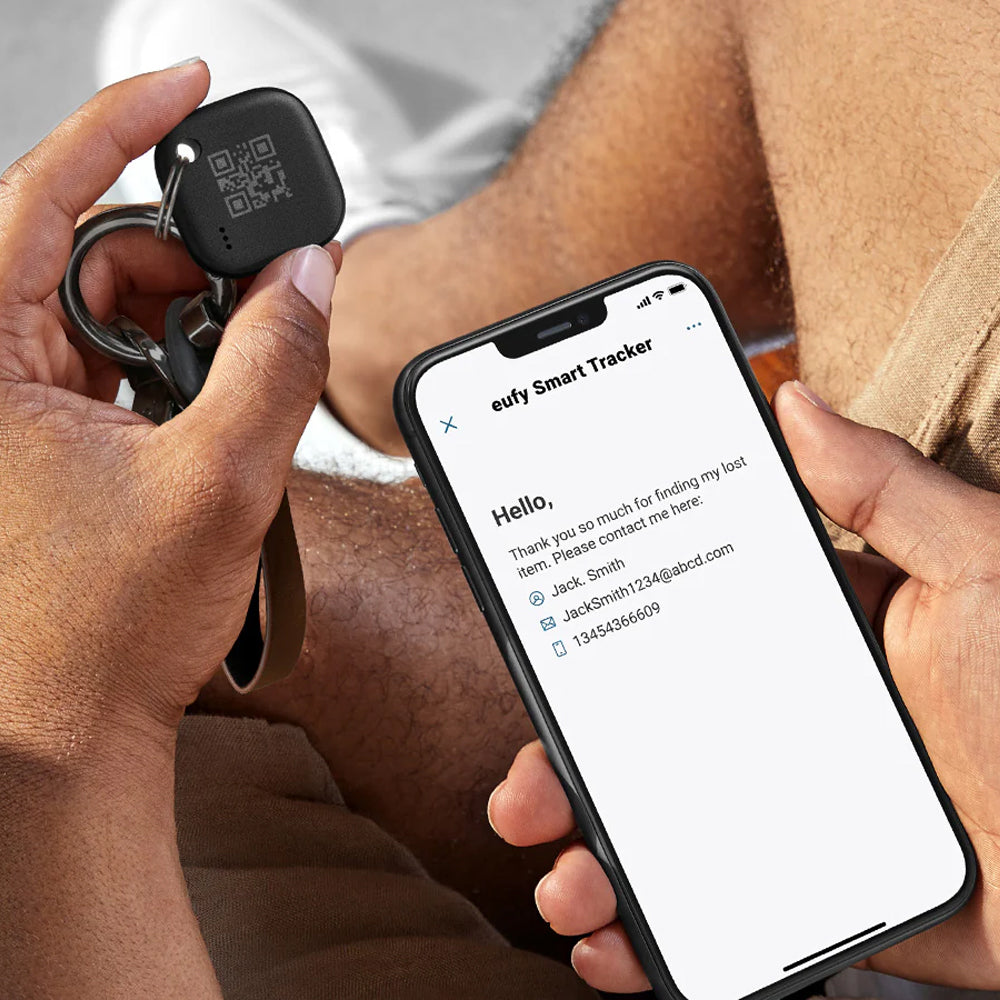 Eufy SmartTrack Link portable tracker for locating personal belongings