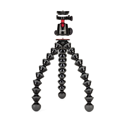 Joby GorillaPod camera tripod on a white background