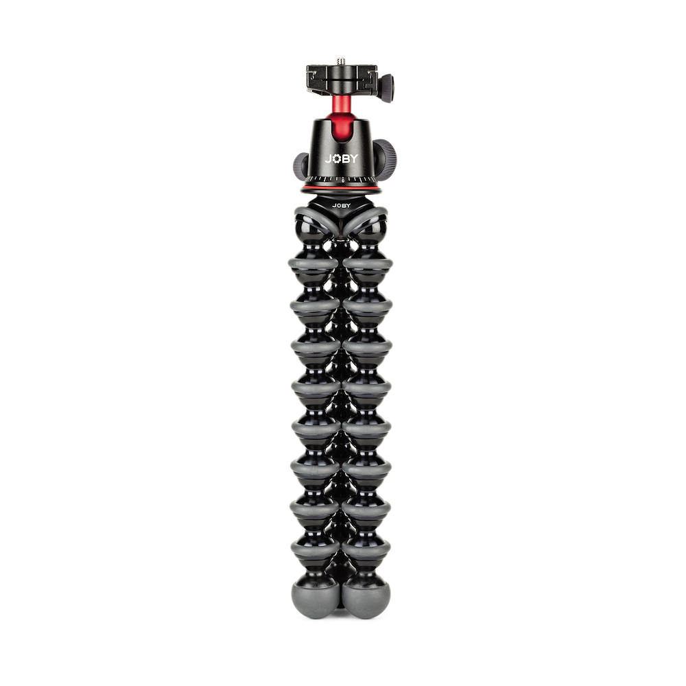 Joby Gorillapod camera tripod on a white background
