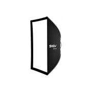 Flip Nemo 60 × 90 Embo rectangular softbox with reflective silver interior and foldable frame.