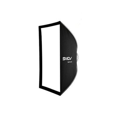 Flip Nemo 60 × 90 Embo rectangular softbox with reflective silver interior and foldable frame.