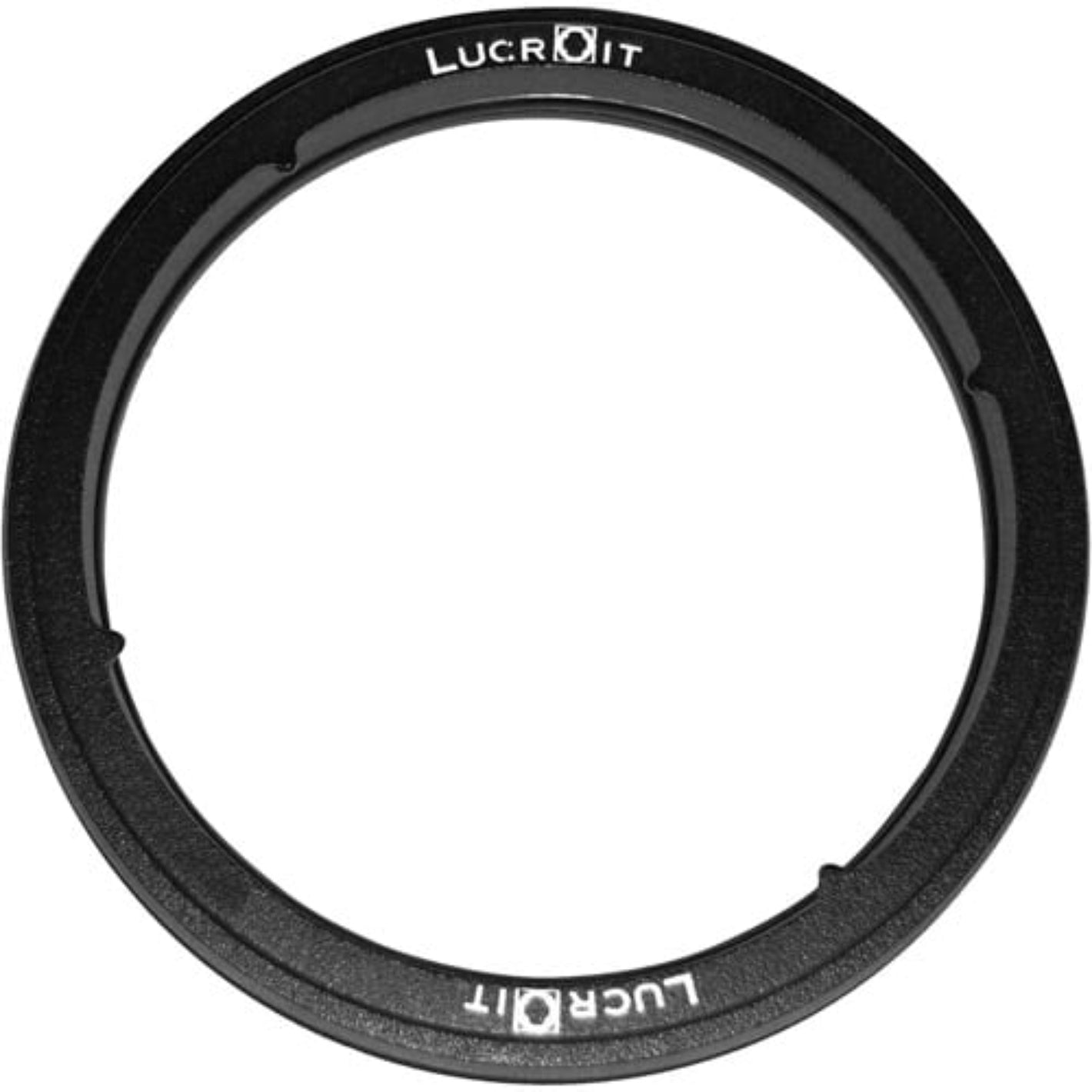The 82mm Adaptor Ring connects the 100mm Formatt-Hitech Lucroit Holder to the lens as well as permitting the use of an additional screw-on circular filter.