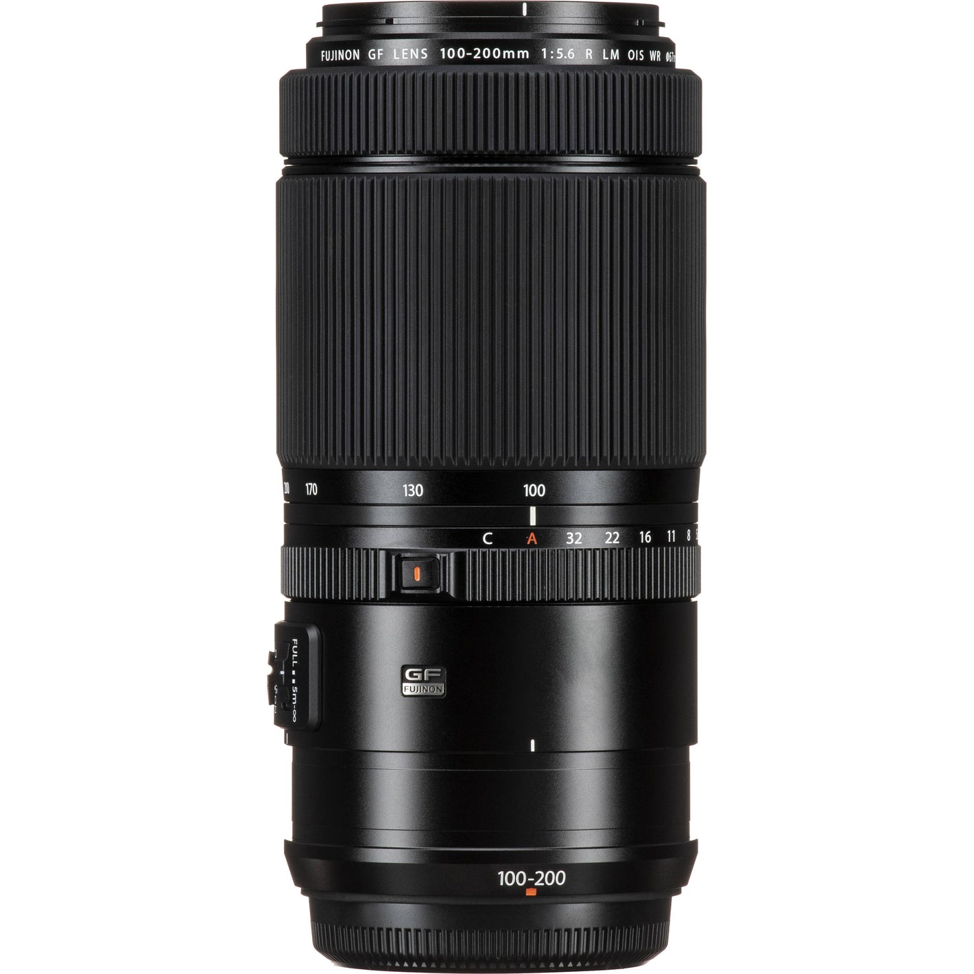 Fujifilm GF 100-200mm f/5.6 R LM OIS WR medium telephoto zoom lens