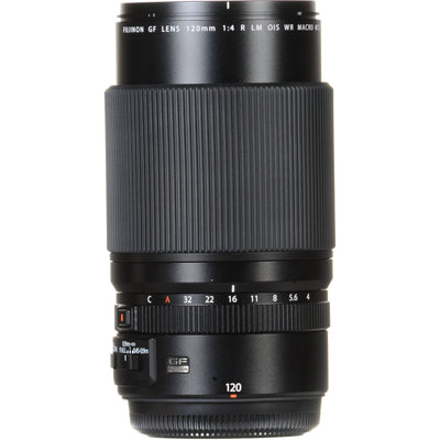 Fujifilm GF 120mm f/4 R LM OIS WR Macro lens for GFX cameras