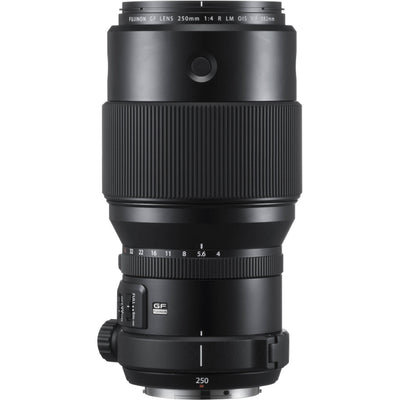 Fujifilm GF 250mm f/4 R LM OIS WR telephoto prime lens for GFX cameras