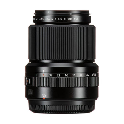 Fujifilm GF 30mm f/3.5 R WR wide-angle prime lens for GFX cameras