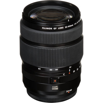 Fujifilm GF 32-64mm f/4 R LM WR medium-format zoom lens