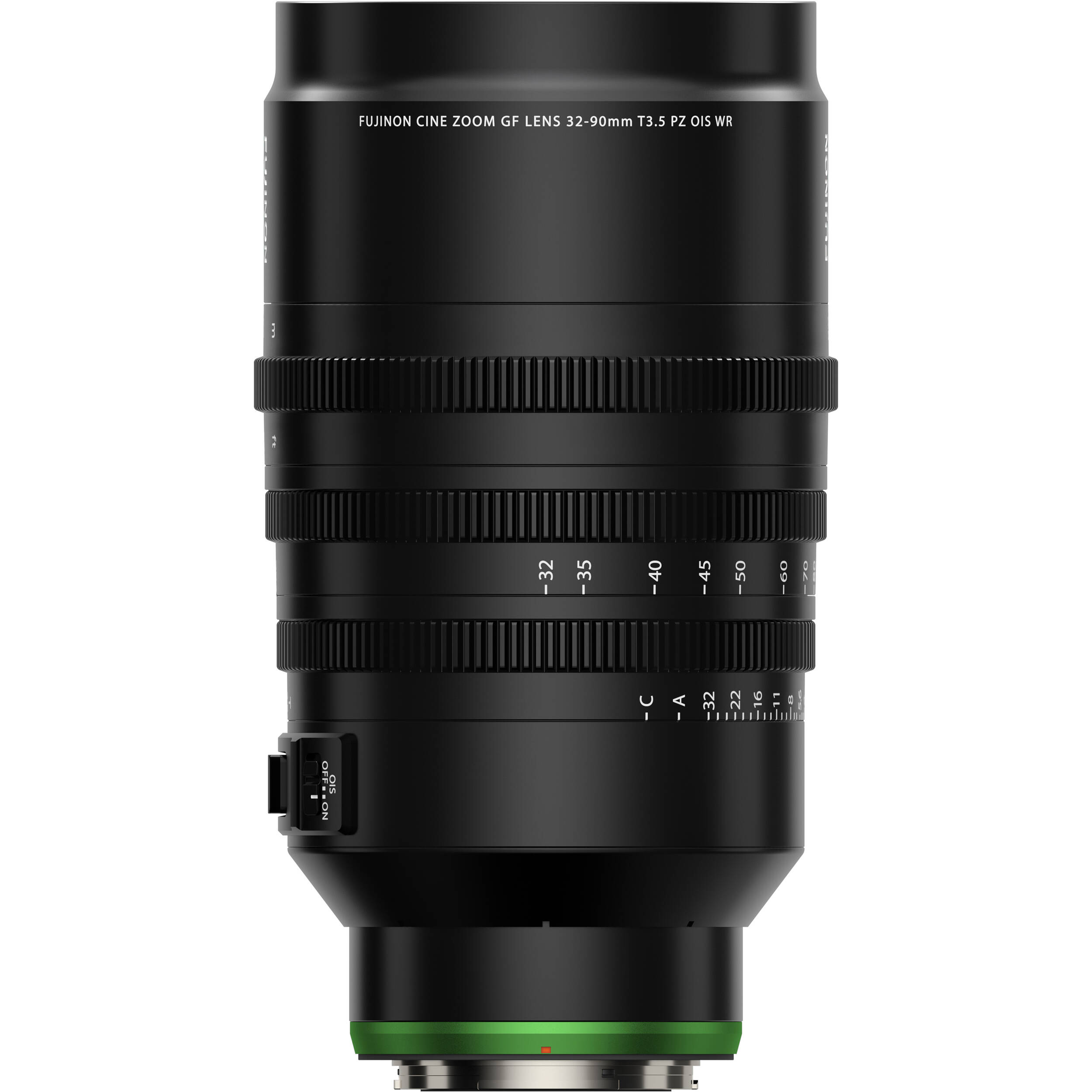 Fujifilm GF 32-90mm T/3.5 power zoom lens
