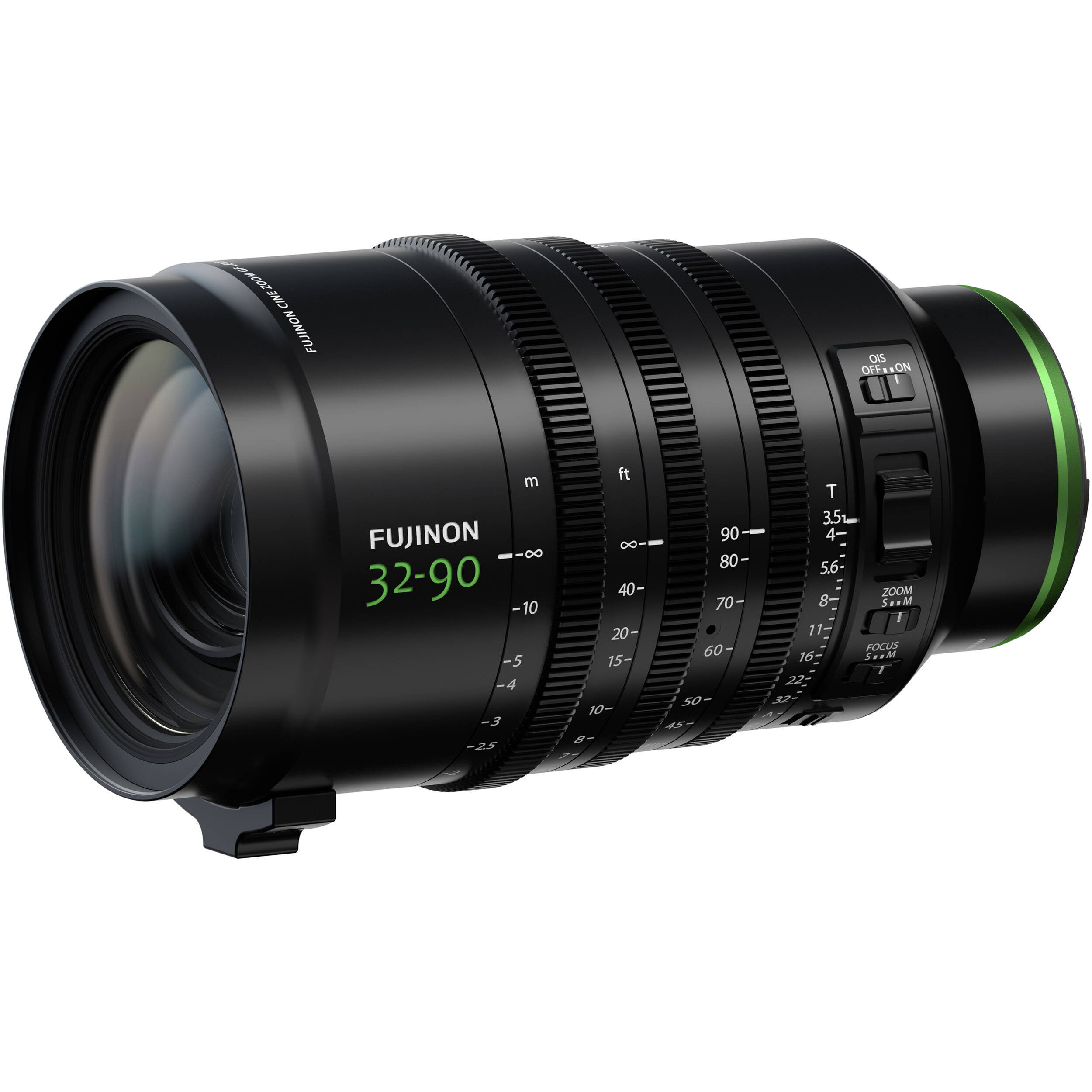 Fujifilm GF 32-90mm T/3.5 Power Zoom Lens | GFX Cinema Zoom