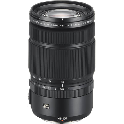 Fujifilm GF 45-100mm f/4 R LM OIS WR standard zoom lens for GFX