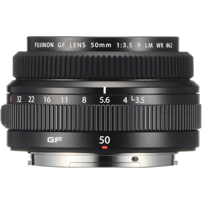 Fujifilm GF 50mm f/3.5 R LM WR medium format lens for GFX cameras