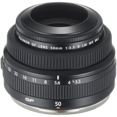 Fujifilm GF 50mm f/3.5 R LM WR medium format lens for GFX cameras
