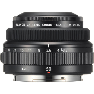Fujifilm GF 50mm f/3.5 R LM WR medium format lens for GFX cameras