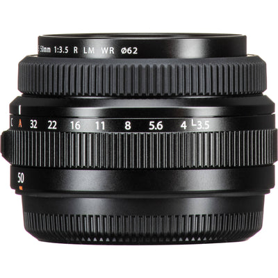 Fujifilm GF 50mm f/3.5 R LM WR medium format lens for GFX cameras
