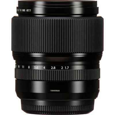 Fujifilm GF 80mm f/1.7 R WR medium format portrait lens for GFX cameras