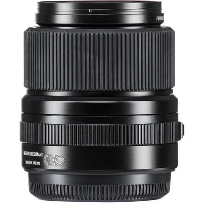 Fujifilm GF 45mm f/2.8 R WR lens. Medium-format prime with f/2.8, sharp optics, weather-resistant build, and versatile everyday performance.