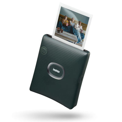 Fujifilm Instax Square Link connects to your smartphone and allows you to print from still images or videos. Add frames, sketches, and stickers prior to print