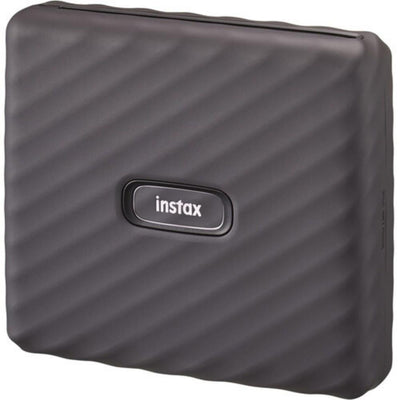 Fujifilm Instax Link Wide Smartphone Printer (Mocha Grey) – compact and stylish printer that connects via Bluetooth to print large, vivid Instax Wide photos from your smartphone with ease.
