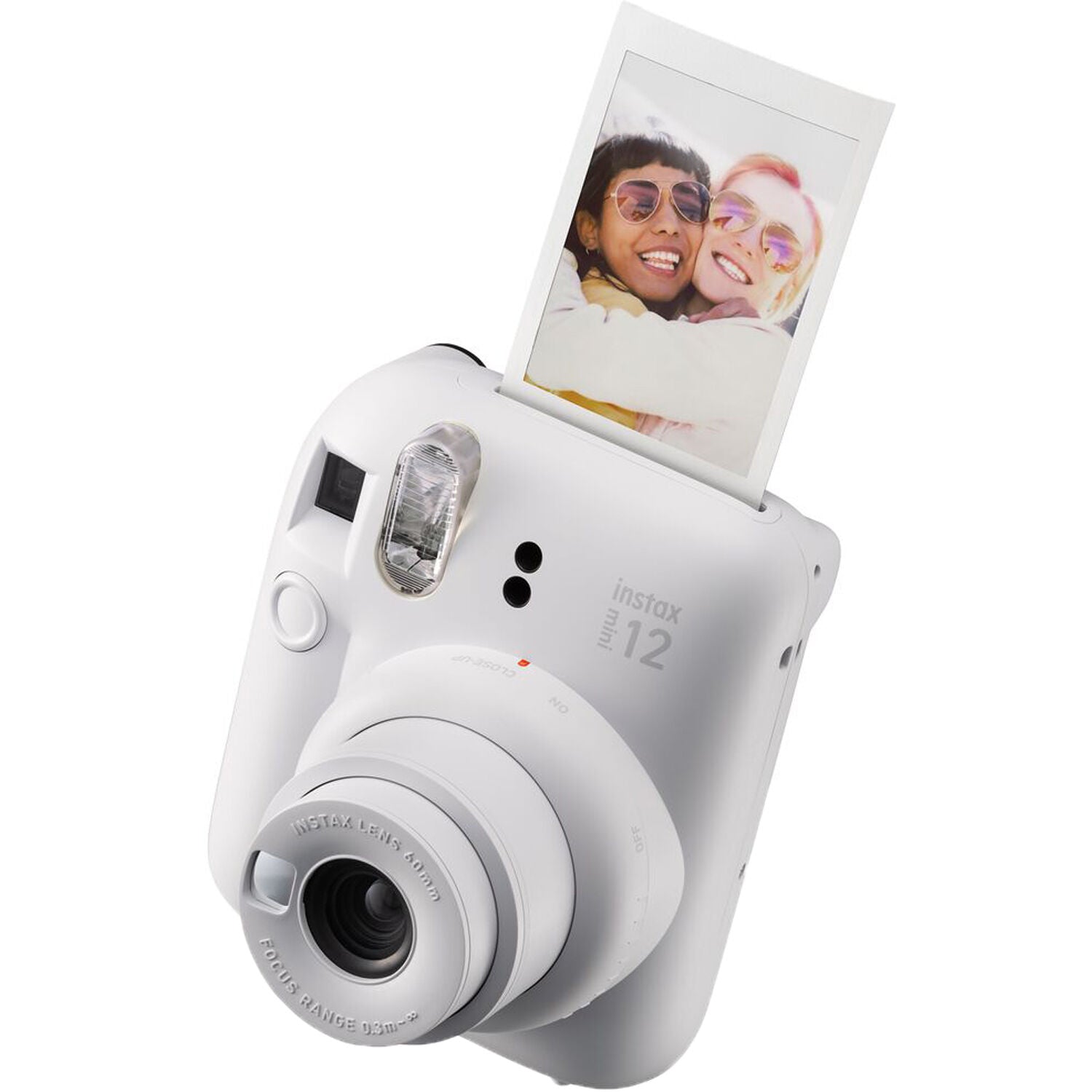 Instax Mini 12 Clay White Kit | Instant Camera, Mini Film & Party