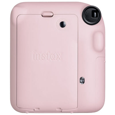 Instax Mini 12 instant film camera for easy selfies and quick prints.