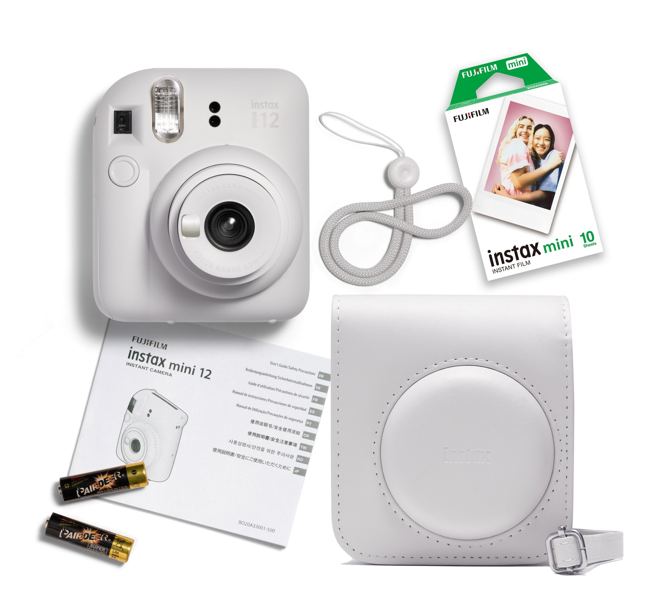 Fujifilm Instax Mini 12 Kit (Clay White) – Outdoorphoto