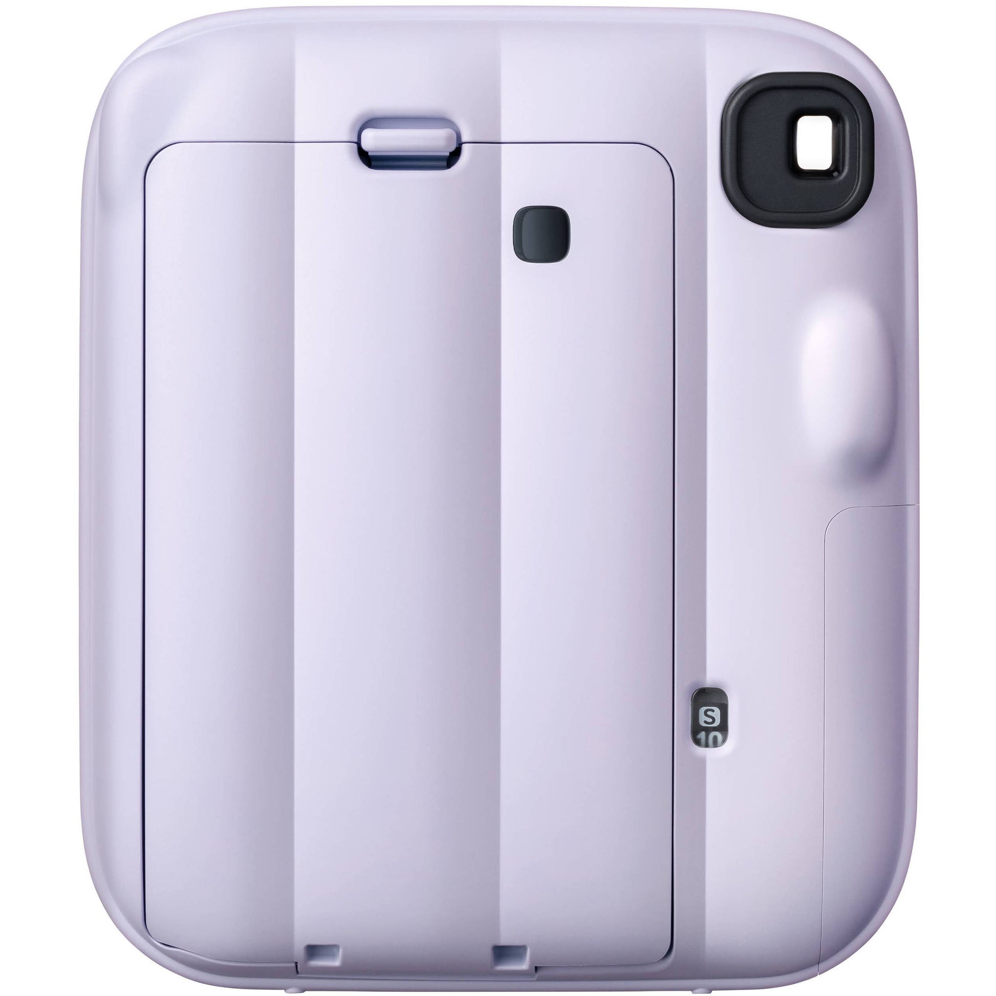 Fujifilm INSTAX Mini instant camera with built-in flash and optical viewfinder.