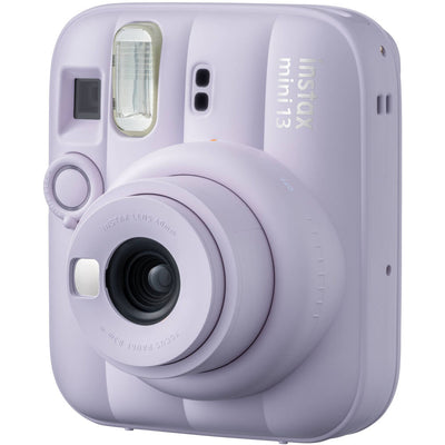 Angled profile of pastel Dreamy Purple Instax 13
