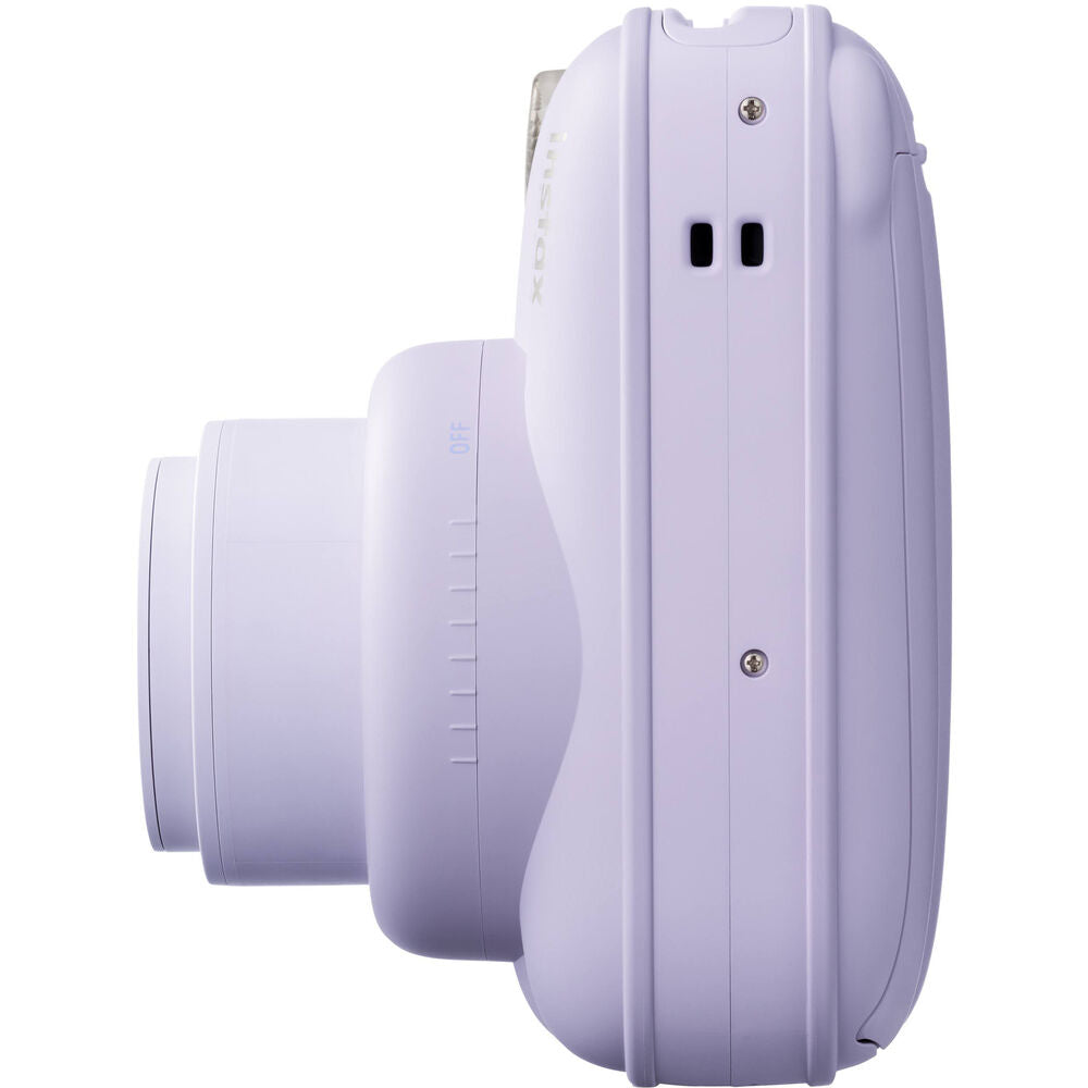 Side profile of pastel Dreamy Purple Instax 13