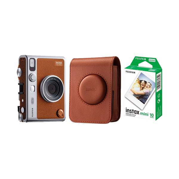 Fujifilm Instax Mini Evo Camera Brown Kit – Outdoorphoto